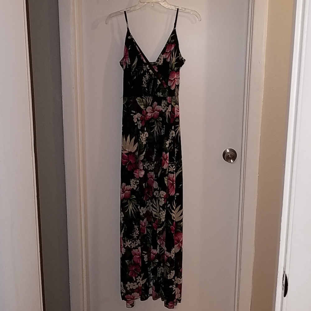 Botanical Tropical Dress